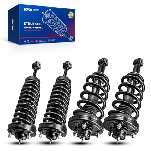 KAX Complete 4 Piece Front and Rear Strut Assembly Kit for 2003-2006 Ford