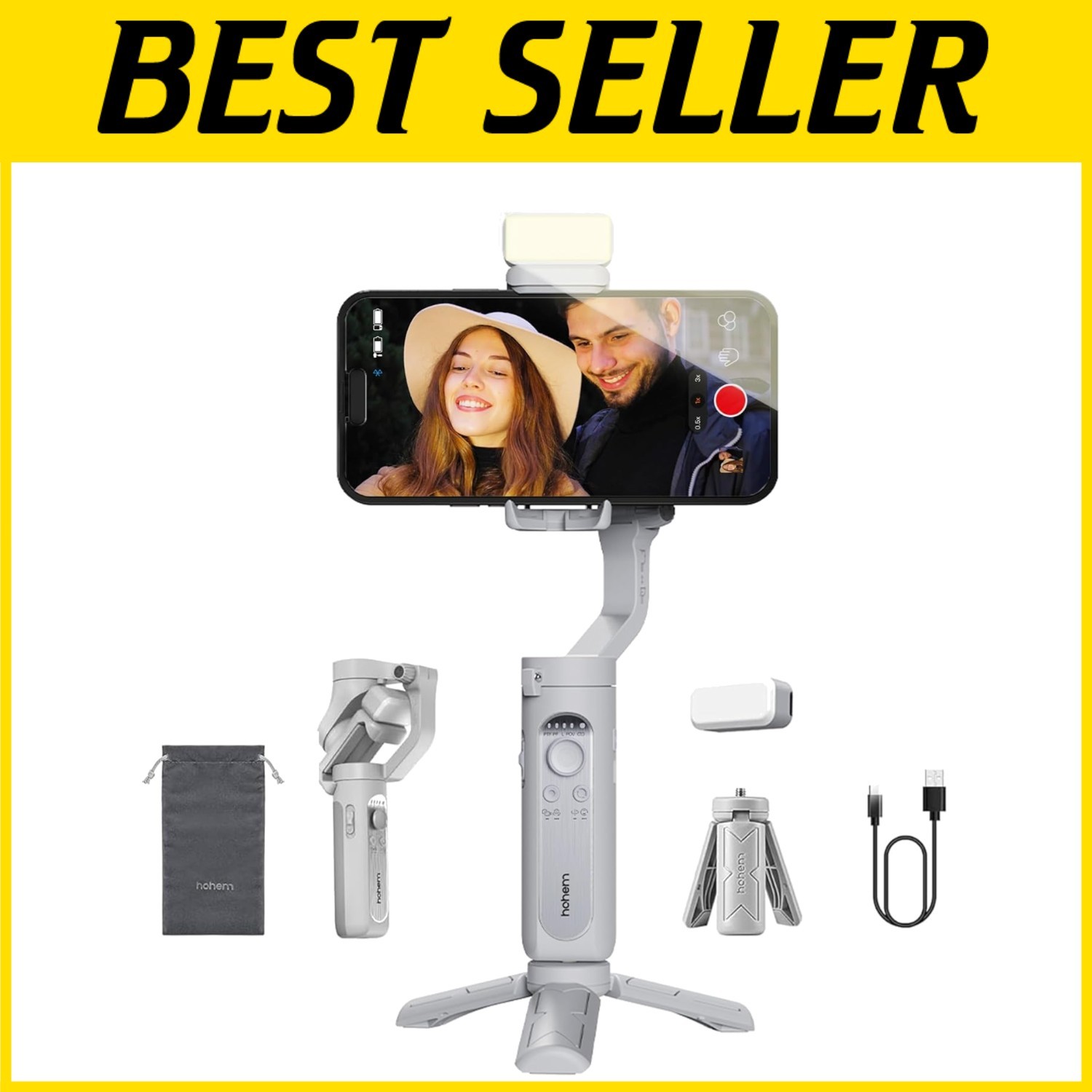 iSteady XE Kit Smartphone Gimbal Stabilizer with Fill Light