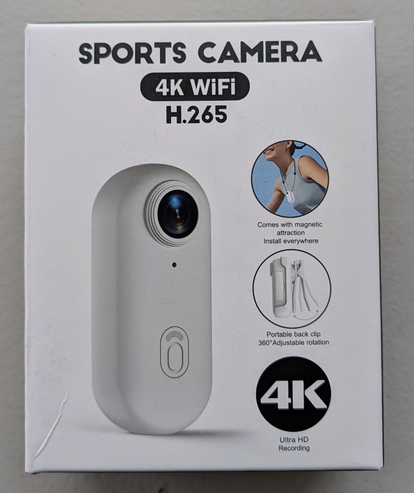 4K Ultra HD Mini Action Camera Magnetic WiFi Vlog Sports Thumb Body Cam M11 NEW