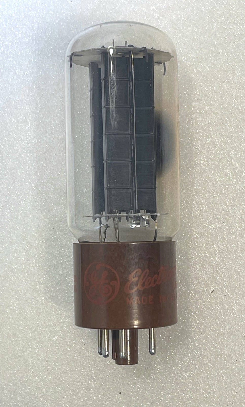 Vintage GE 5R4 GYA Rectifier Amplifier Radio Vacuum Tube TV-7 Tested D10