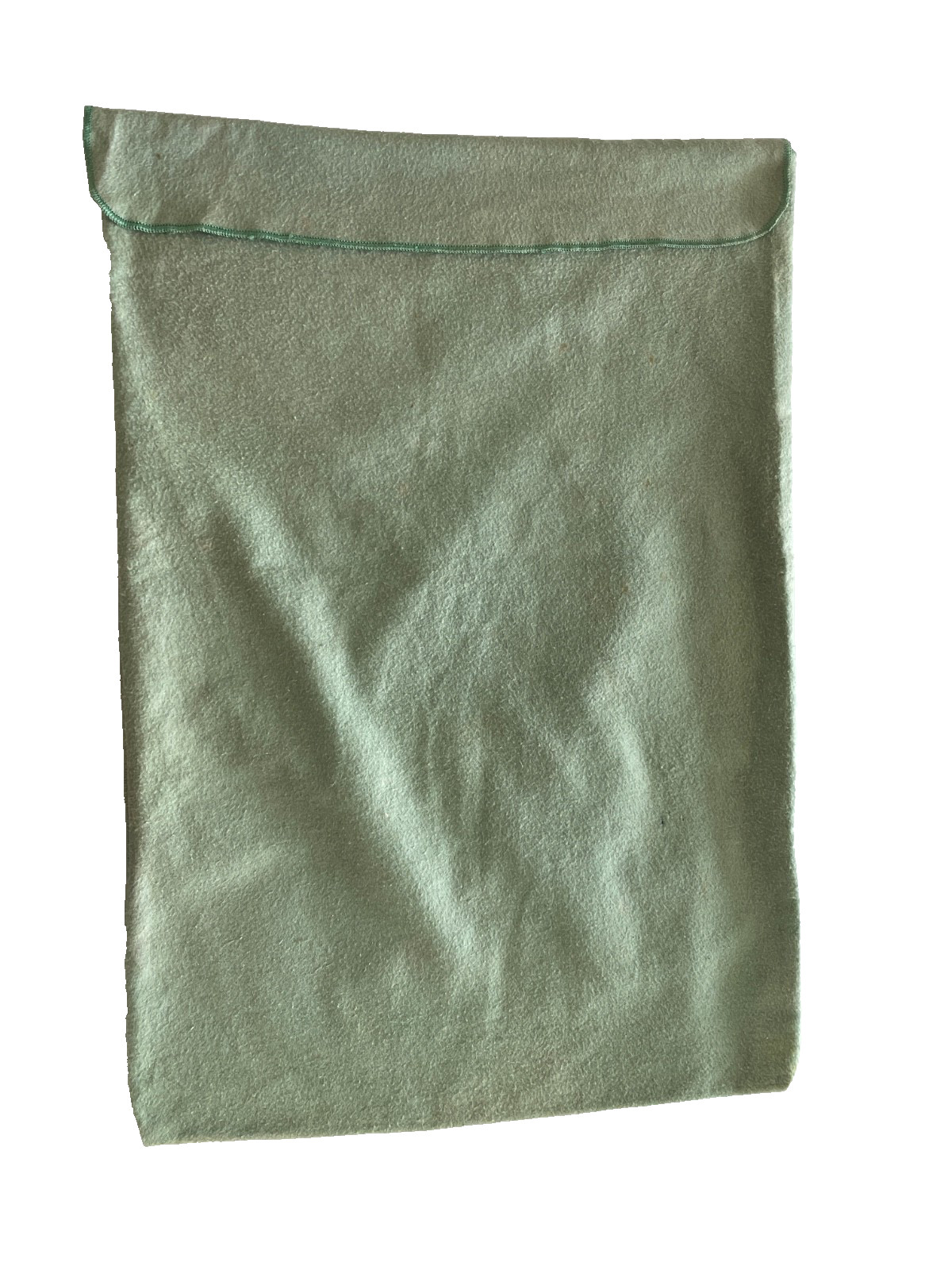 Large Vintage Anti Tarnish Silver Storage Bag Teapot Tray Platter Hollowware 22"