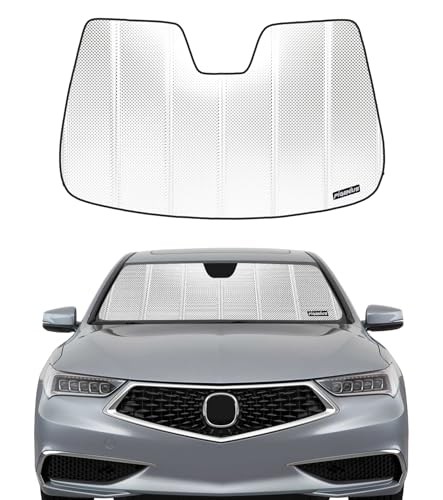 Windshield Sun Shade for 2021-2025 Acura 2021-2025 TLX Classic Shiny Silver