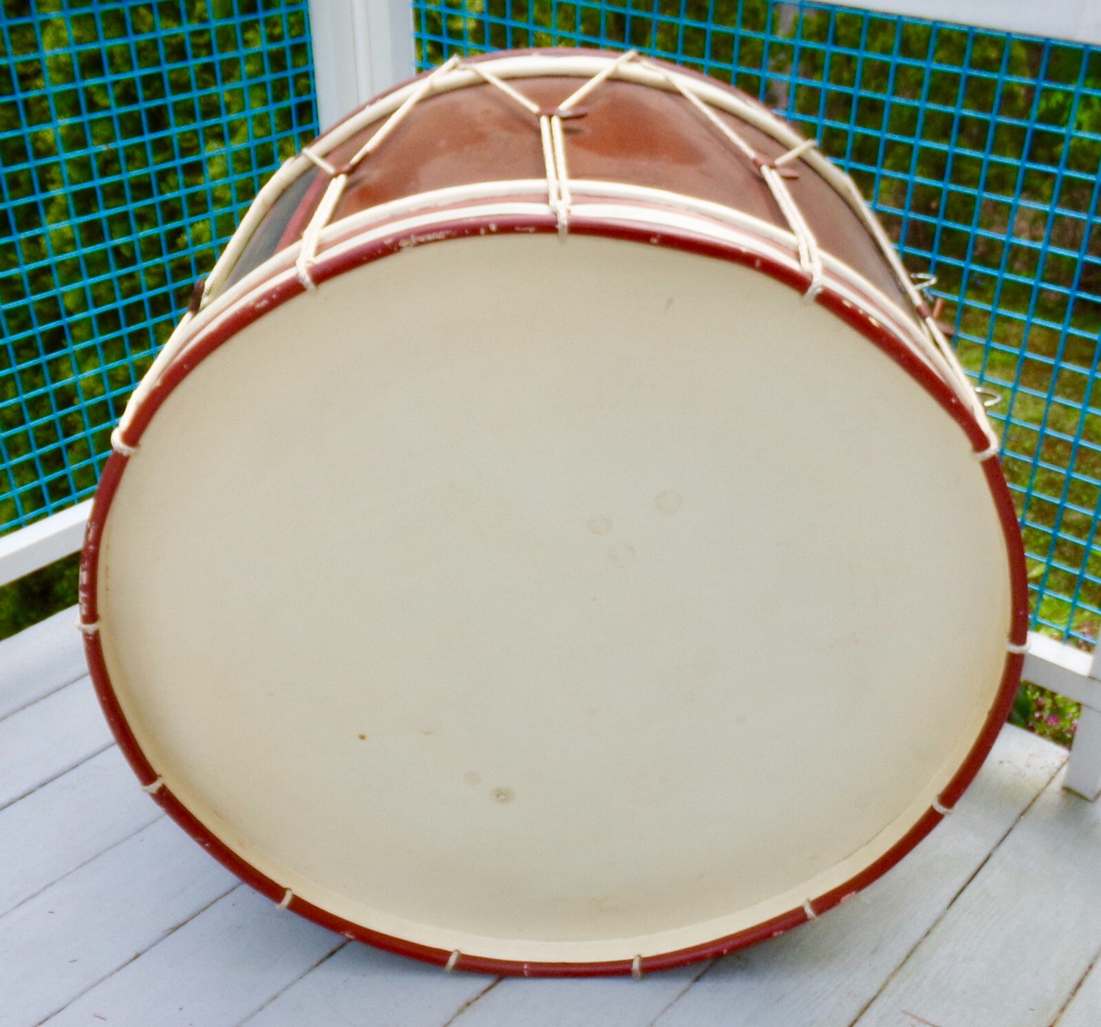 Very Rare Antique Boosey and Co. Bass Drum Parade 1874-1930.