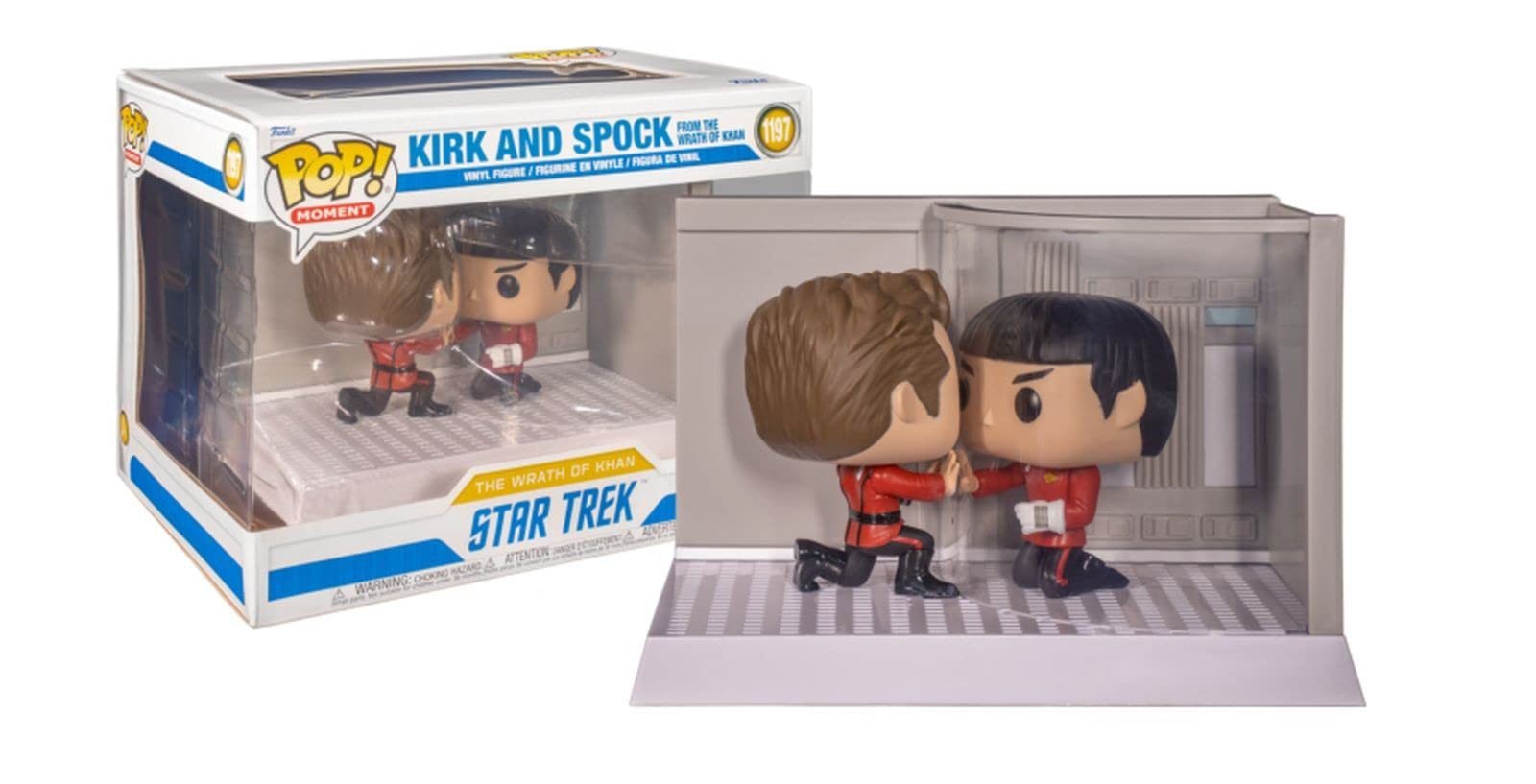 Funko Pop! Star Trek: The Wrath of Khan - Kirk & Spock Standard size, Blue 