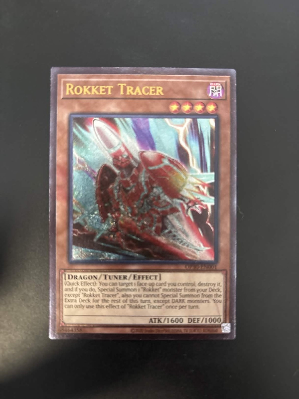 YUGIOH- Rokket Tracer - OP30-EN001 - Ultimate Rare - OTS ULTIMATE