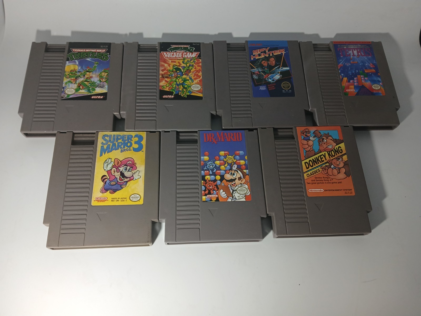 Nintendo Ultra Games NES Lot Mario TMNT Donkey Kong Tetris