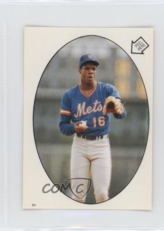 1986 Topps Album Stickers Dwight Gooden #94 2u3