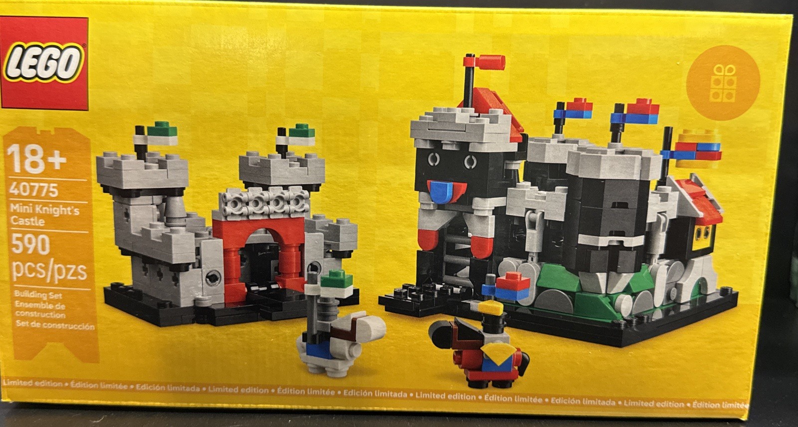 2025 LEGO 40775 Mini Knight’s Castle GWP Limited Edition NEW SEALED BOX