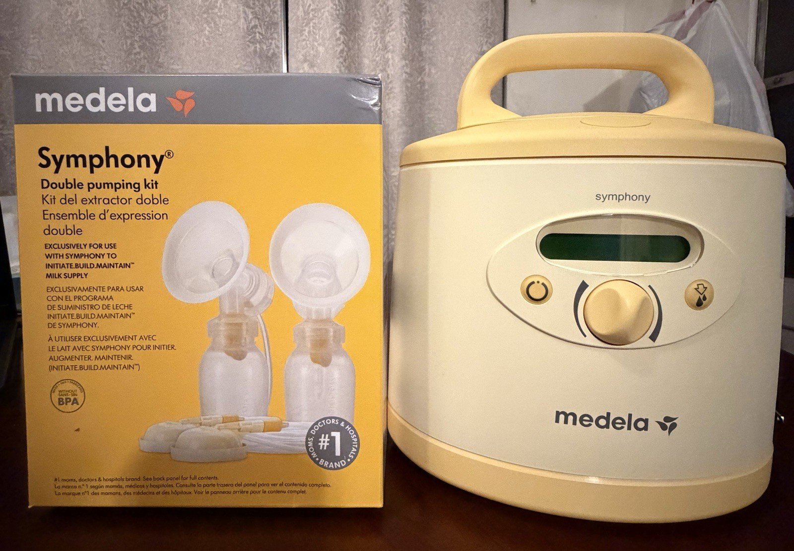 Medela Symphony Double Electric Breast Pump with Double Pumping Kit, BPA Free