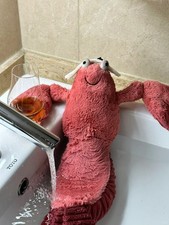 Lobster Larry Jelly Plush Toy Soft and Cute Soothing Doll NWT With Dust Bag