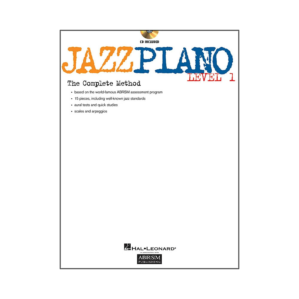 Hal Leonard Jazz Piano Level 1 Book/CD Abrsm