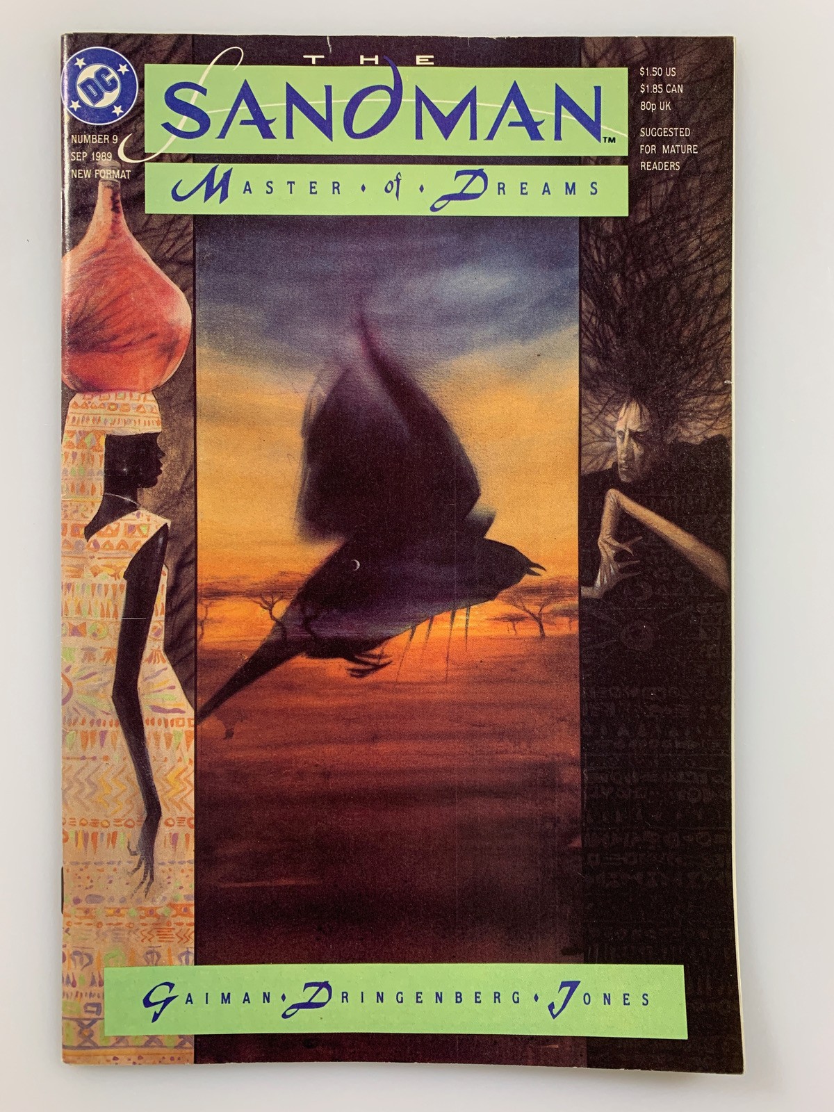 NEIL GAIMAN : THE SANDMAN MASTER OF DREAMS #9 High-Grade GRAPHIC NOVEL DC 1989