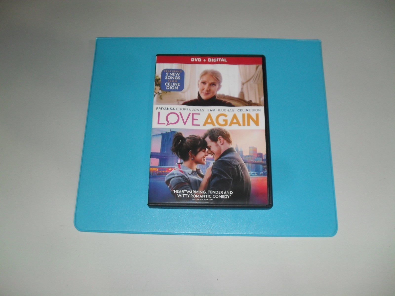 LOVE AGAIN 2023 DVD PLUS DIGITAL RATED PG-13  PRIYANKA CHOPRA JONAS