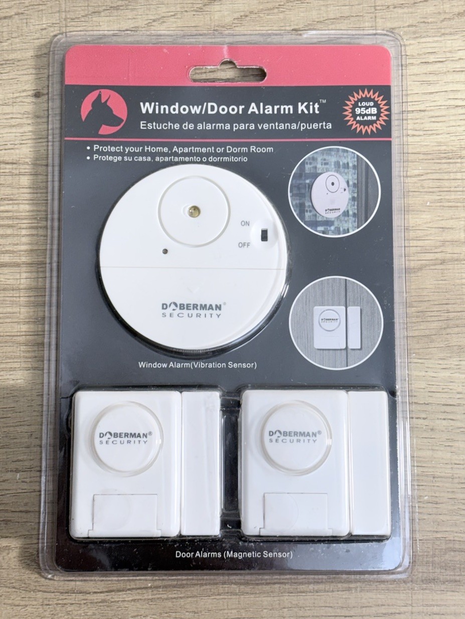 Doberman Security Window Door Alarm Kit SE 0130 NEW