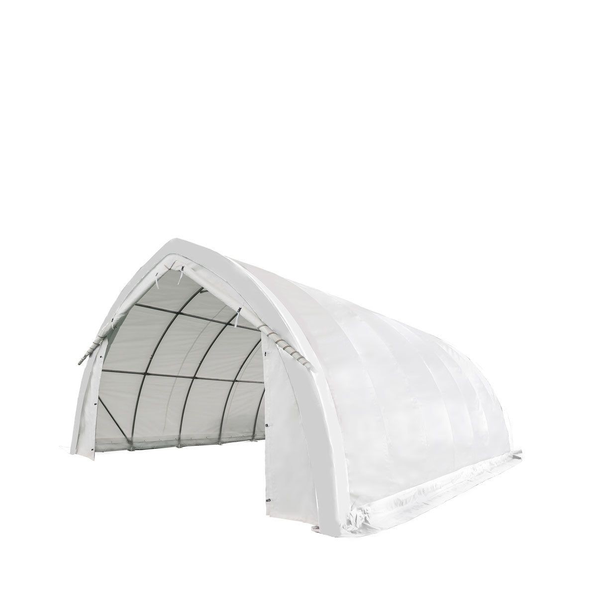 20x30ft Commercial Grade Shelter 17oz PVC Top Ventilated Ends