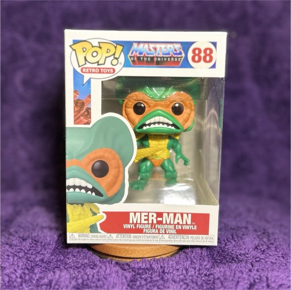 Funko Pop! Mer-Man #88 Masters of the Universe & Fuzzy Lumpkins #1083 Powerpuff…