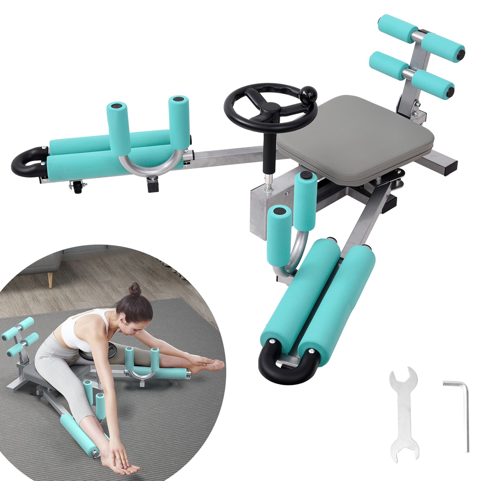 Leg Stretcher Splits Machine Hip Split Stretching Trainer Arts Gear NEW