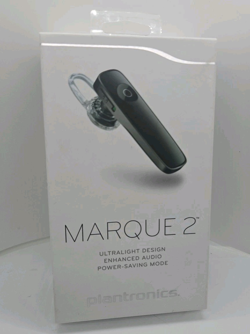 Plantronics Marque 2 Wireless Headset M165 Bluetooth Black, New & Sealed!
