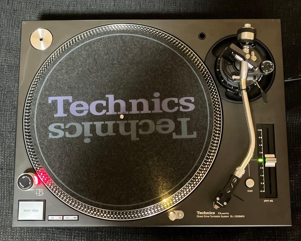 Technics SL-1200mk5 Direct Drive Turntable Cartridge Stylus Audio Fully Works