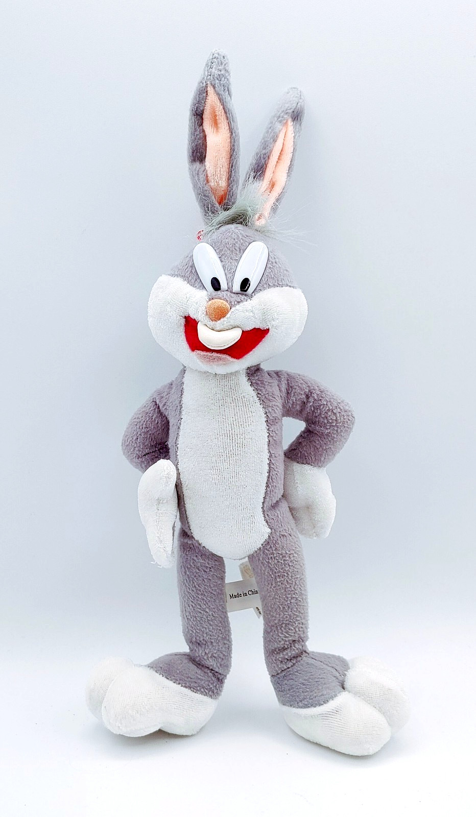 Ganz Bugs Bunny 13” Plush Toy (2004) WB Warner Bros Looney Tunes Cartoons