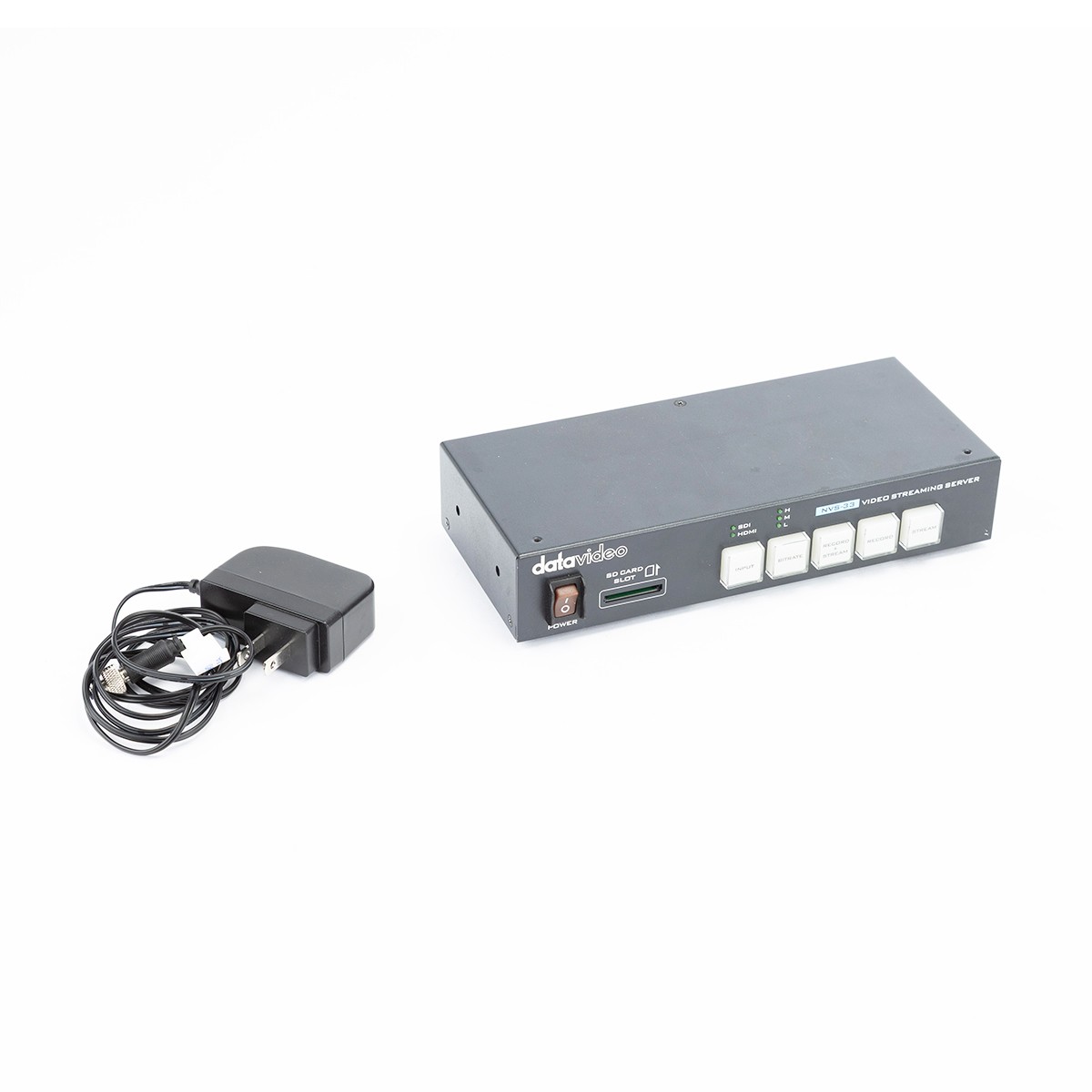 Datavideo NVS-33 H.264 Video Streaming Encoder and MP4 Recorder - SKU#2032315