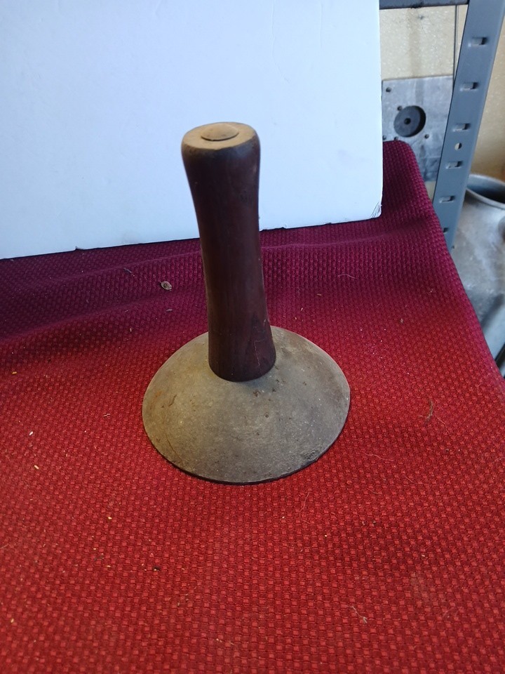 Vintage Hog Hide Scraper