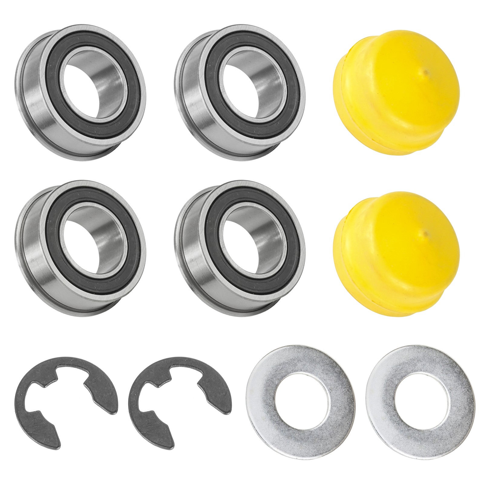 AM146423 AM143863 Front Wheel Rim Cap & Bearing Bushing Kit For John Deere
