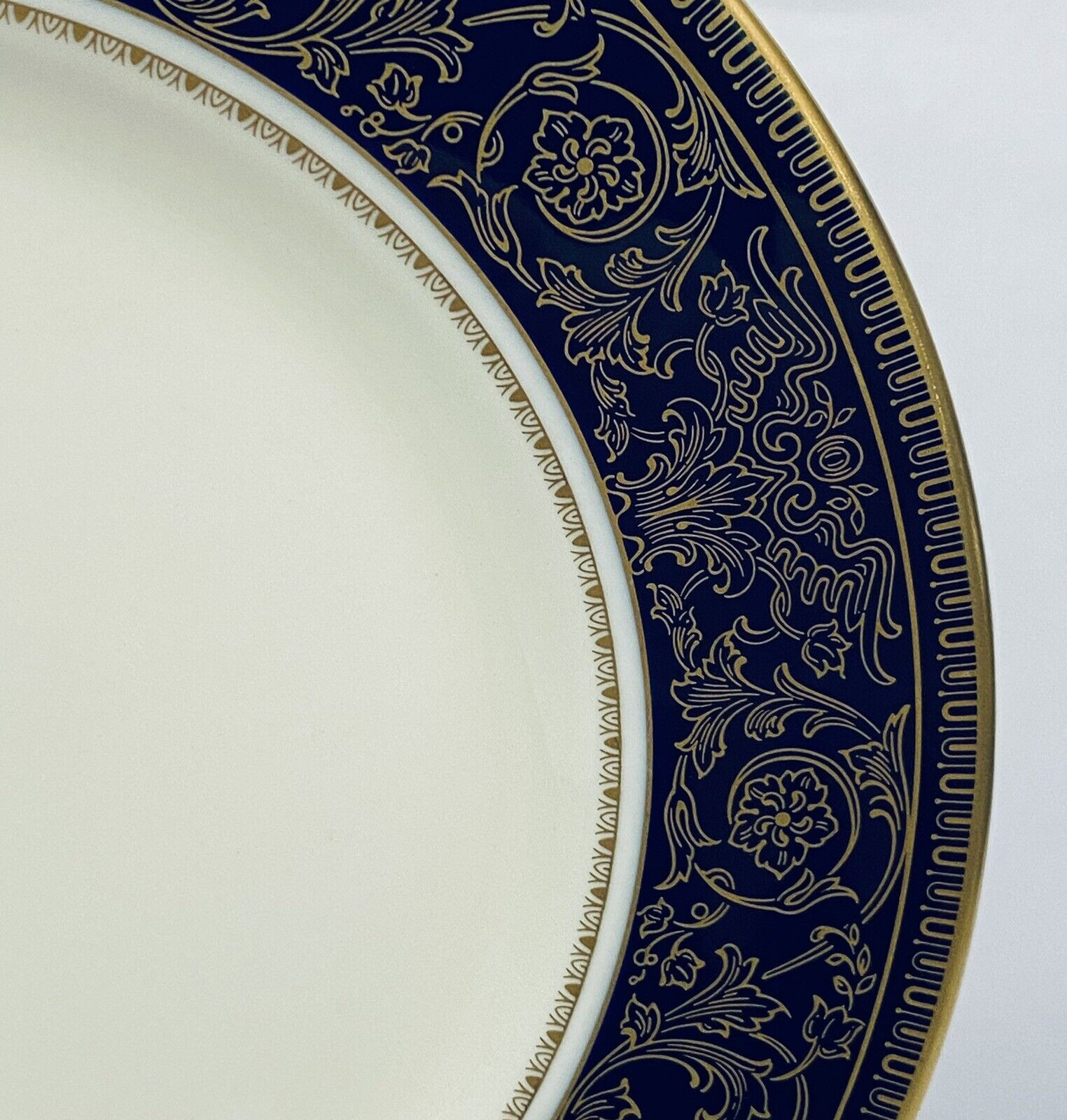 Gorham Fine China Lorenzo de Medici Cobalt & Gold ~ SALAD PLATE ~ MULTIPLES
