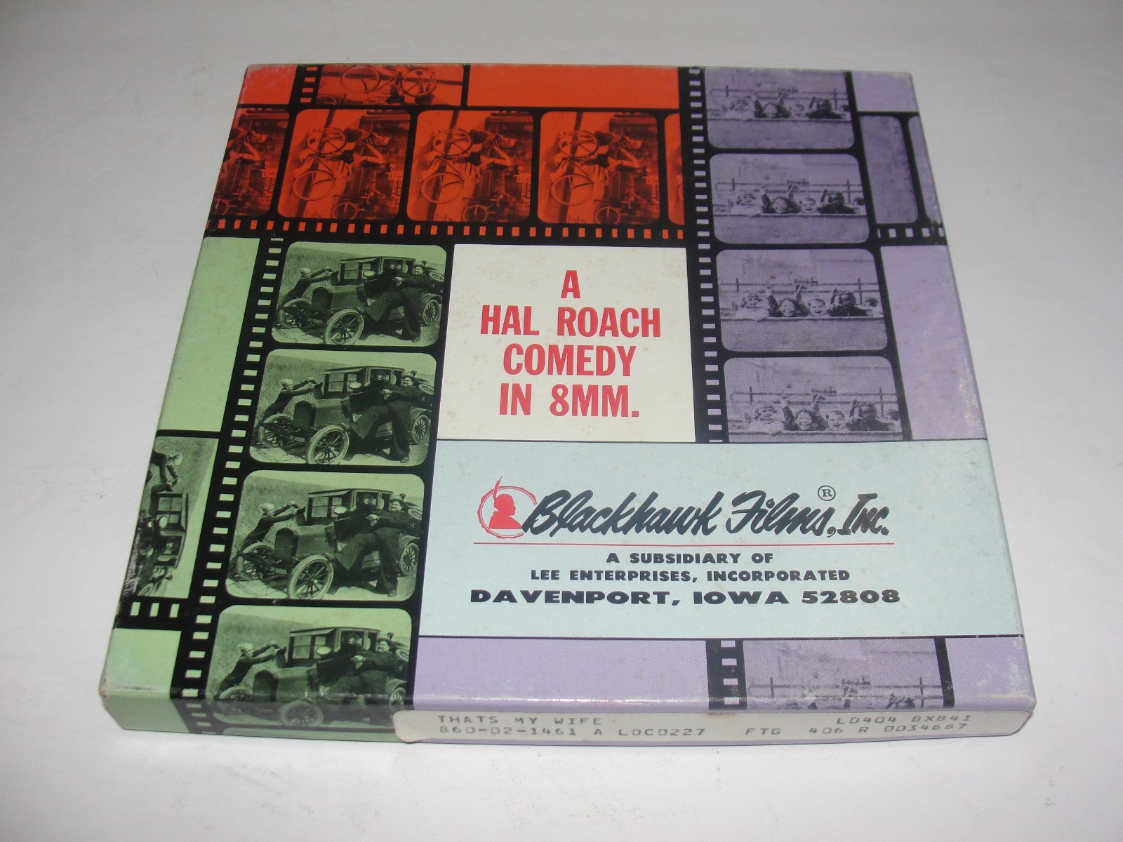 Blackhawk Laurel & Hardy ( THATS MY WIFE ) Super 8 B&W - SILENT 400  ft