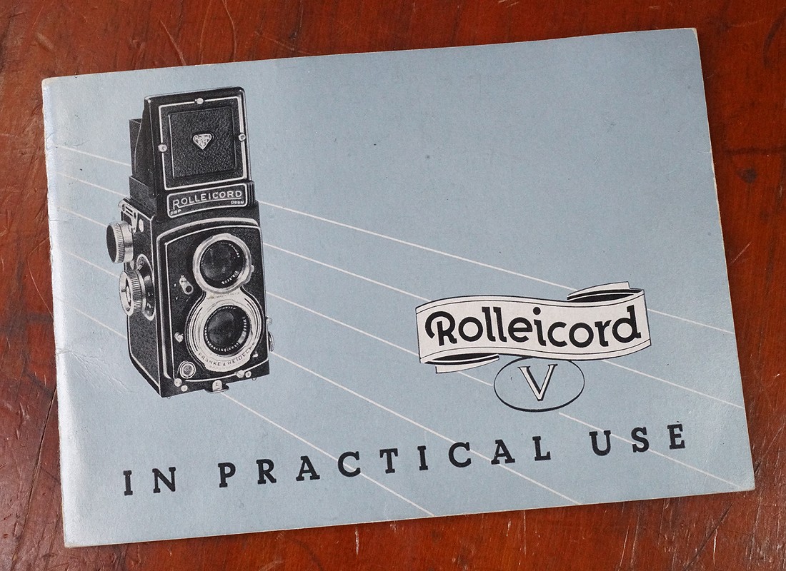 ROLLEI ROLLEICORD V INSTRUCTION BOOK/227001