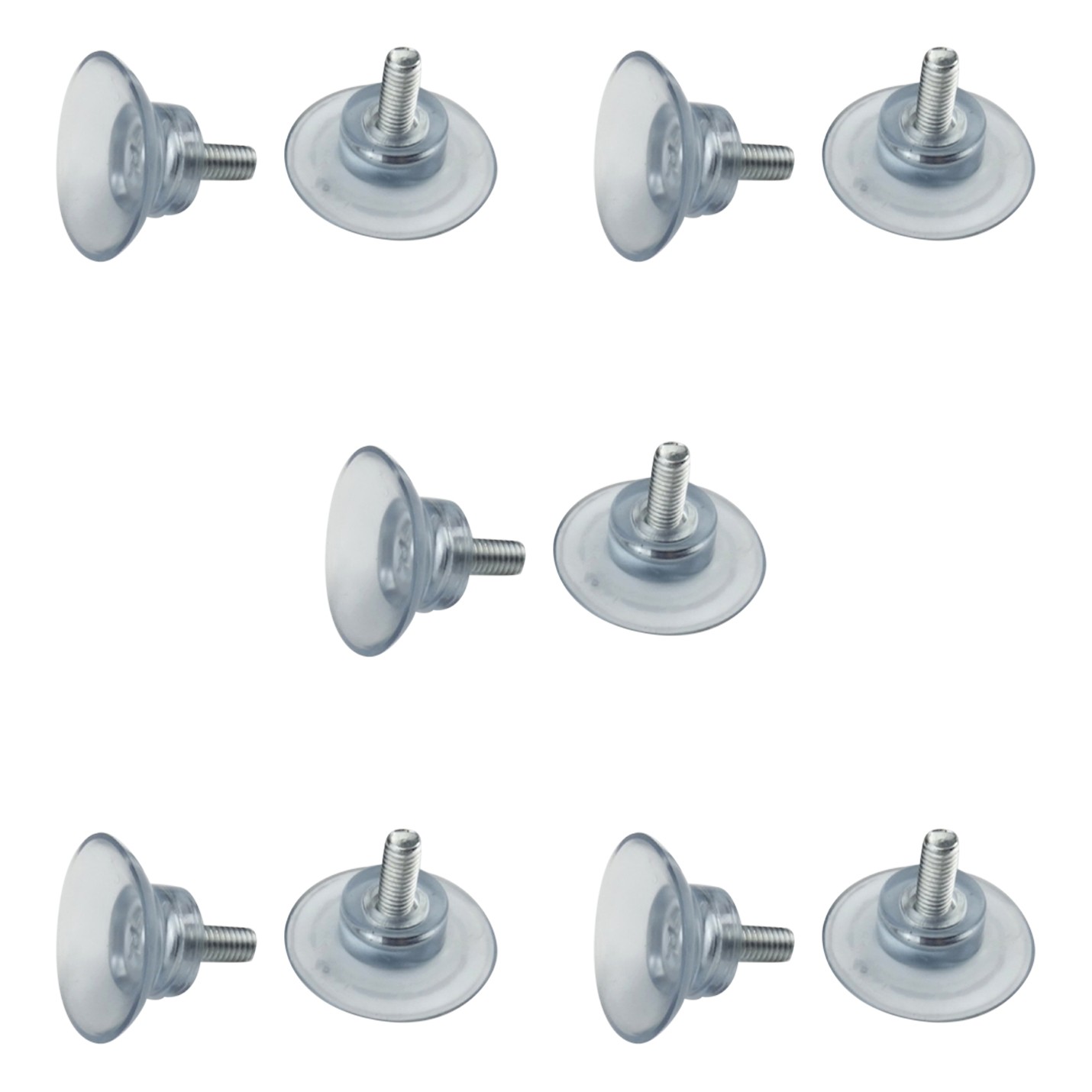 10PACK Strong Suction Cup For Home Furniture Glass Table Top w/ M6 M8 Screw Z