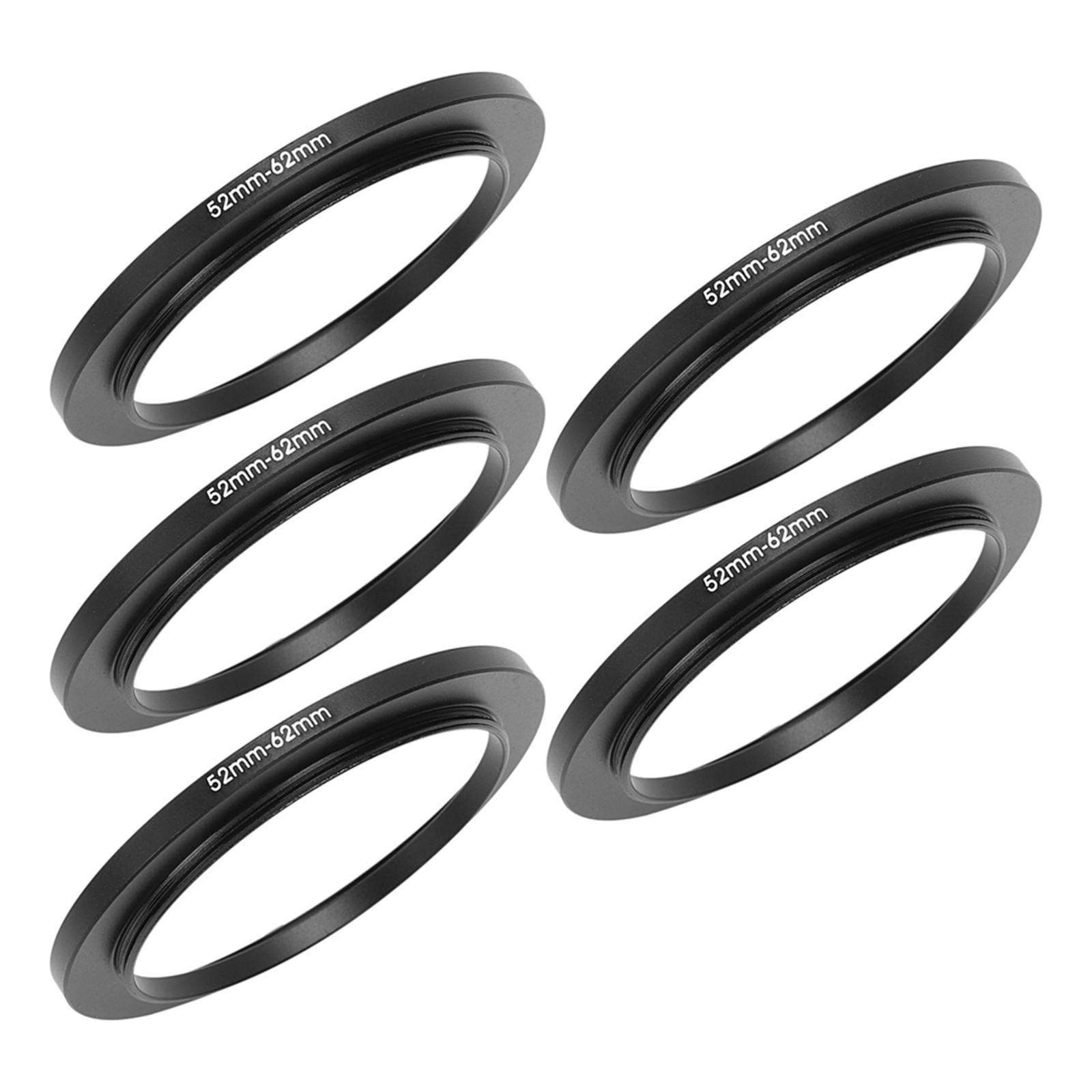 5pcs 52mm-62mm 52mm to 62mm Black Step   Adapter for Camera C1I58953