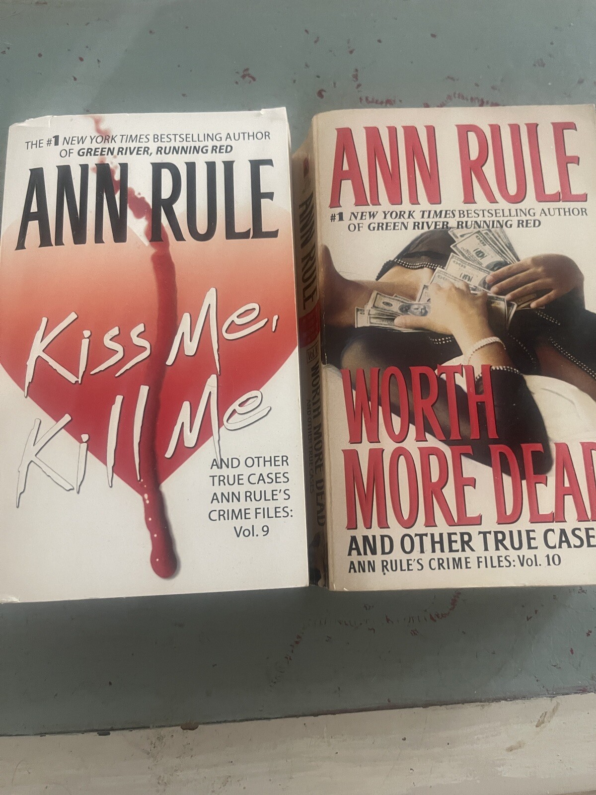 Kiss Me, Kill Me Vol 9, Worth More Dead Vol 10, Ann Rules Crime Files