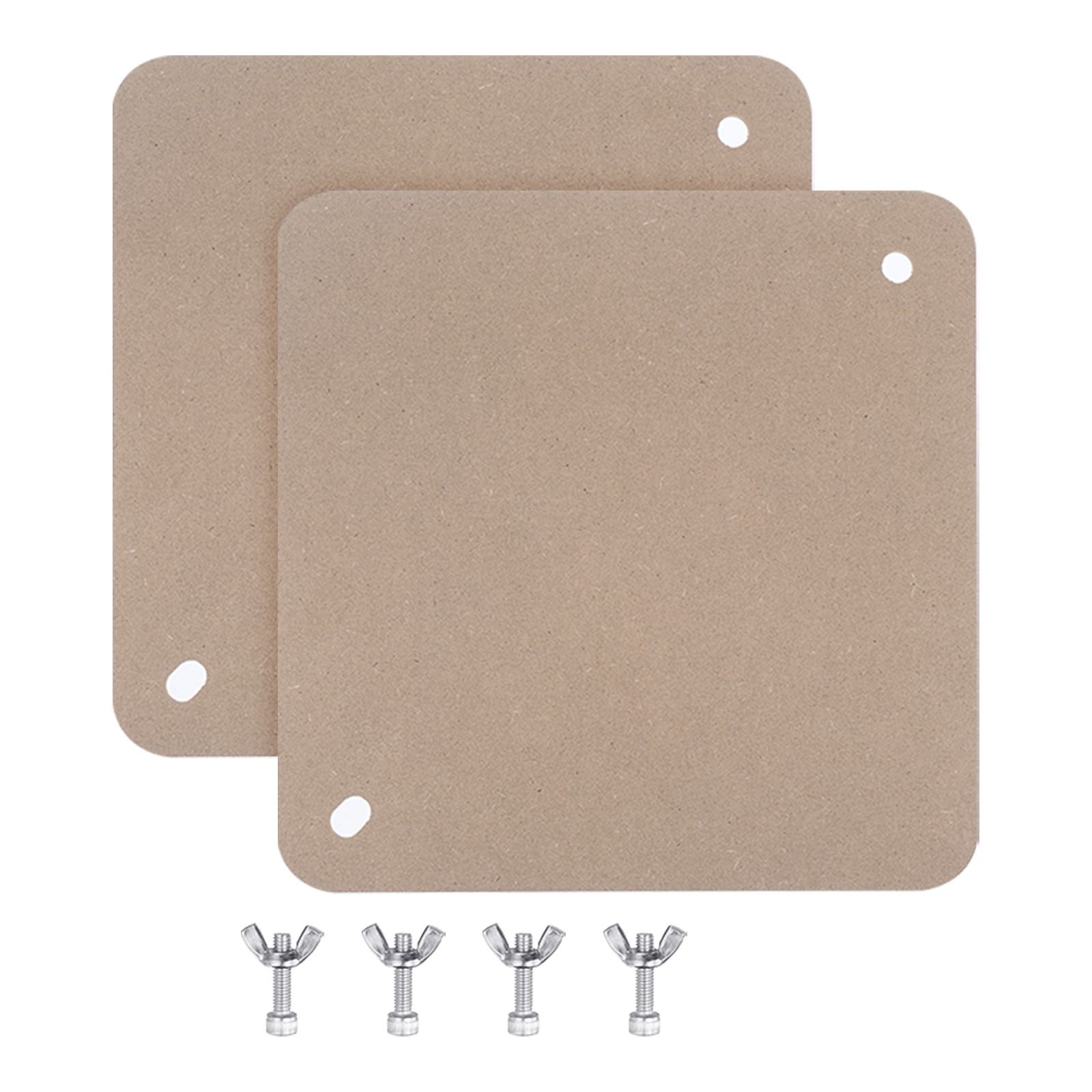 2 Pack 9" Pottery Wheel Bats, 1/3" Thick Round Pottery Bat System