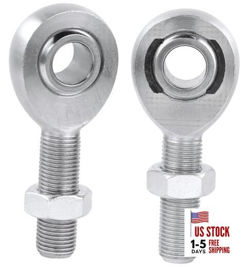 3/4" Rod End Bearings Heim Joints Kit, .65" Chromoly Rod End 3/4-16(RH+LH) 2