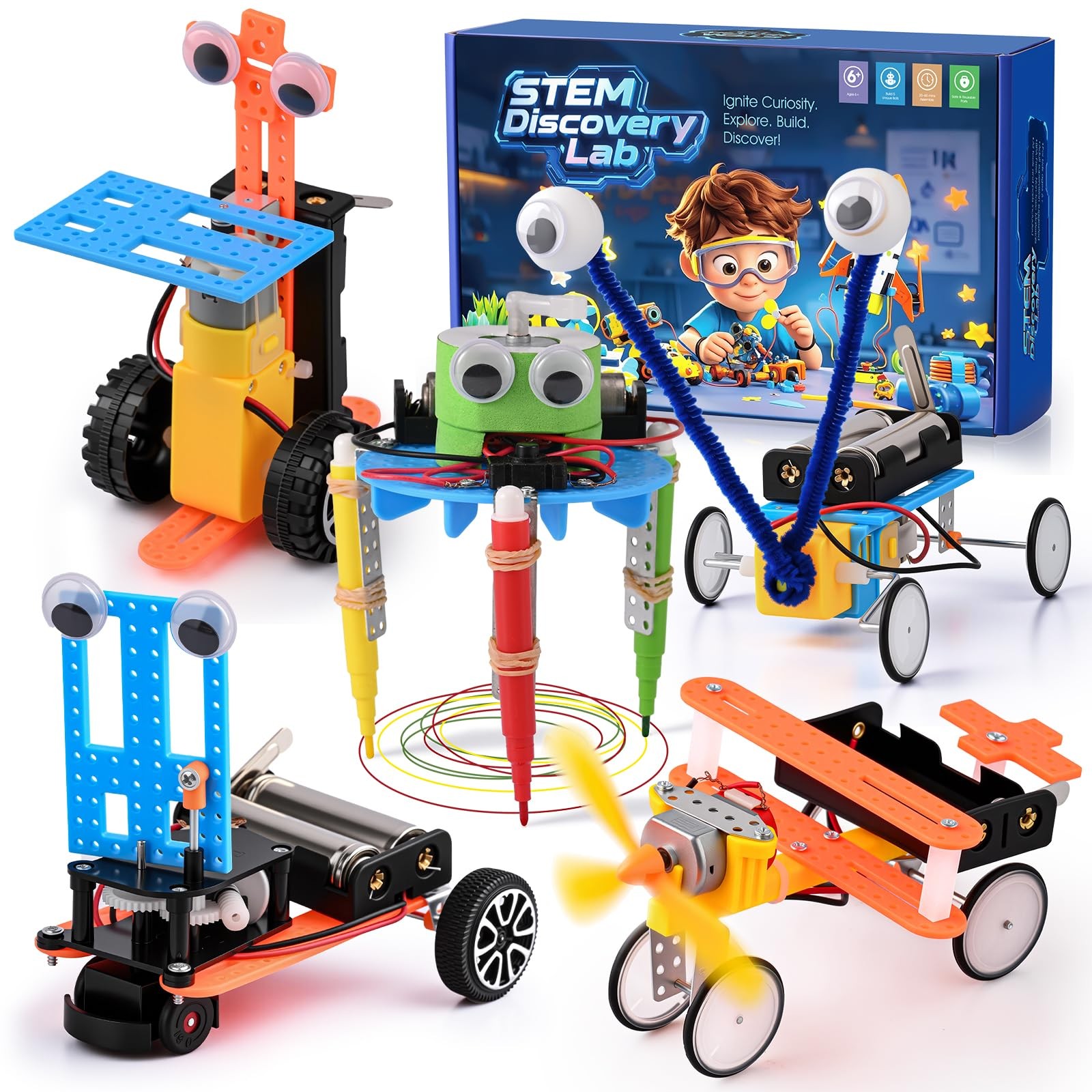 STEM Kits for Kids Ages 612, Science Kits for Kids,DIY STEM Gifts Toys for 6 ...