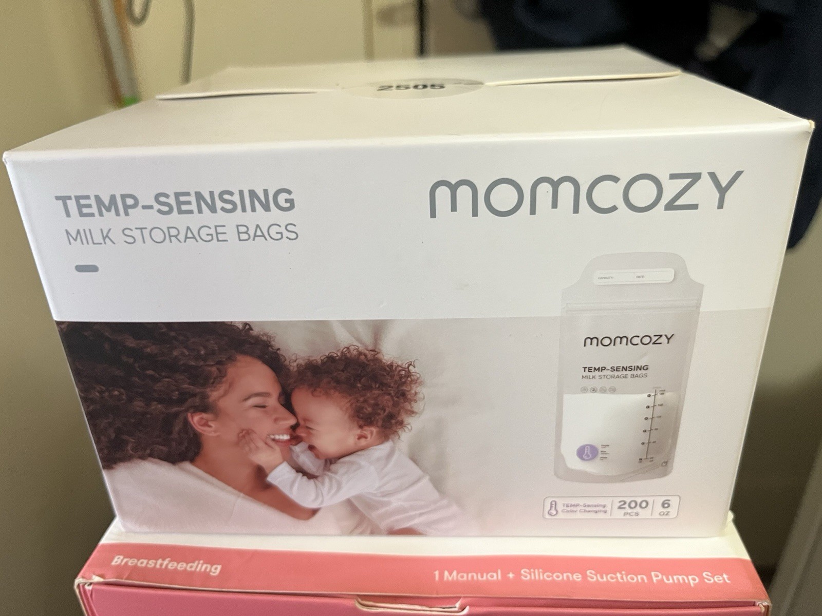 Momcozy Milk Storage Bags, Frida Breast Pump, Blissful Diary Changing Pad Lot