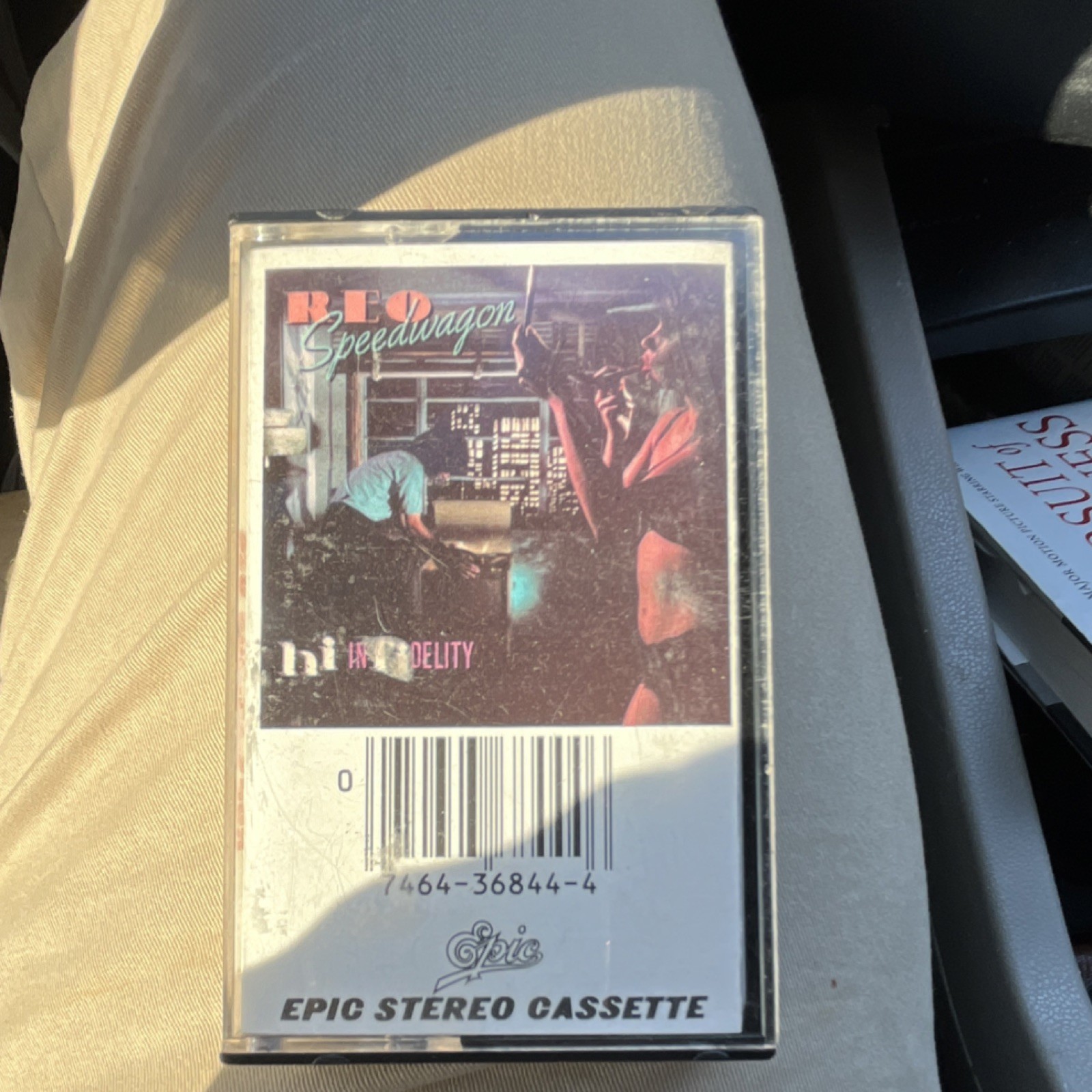 REO Speedwagon Hi Infidelity Rock Cassette Epic FET 36844 7464-36844-4 1980