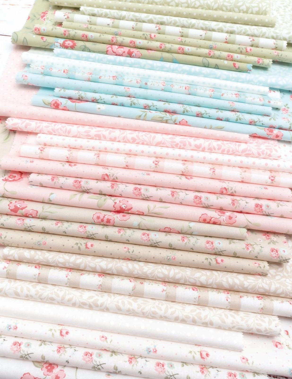 ABIDE 30 Piece Fat Quarter Bundle Quilt Fabric by Moda and Brenda Riddle