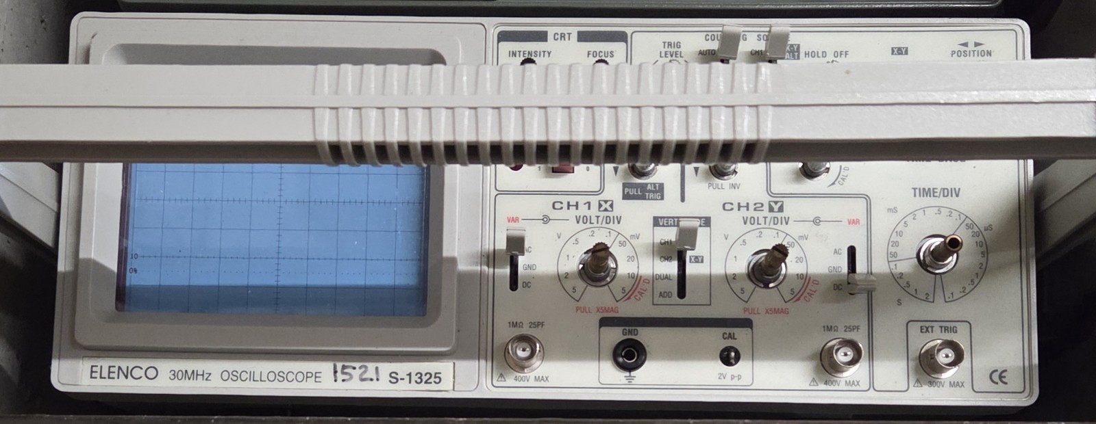 Elenco S-1325 Analog Oscilloscope 30MHz 2 Channels MPN S-1325