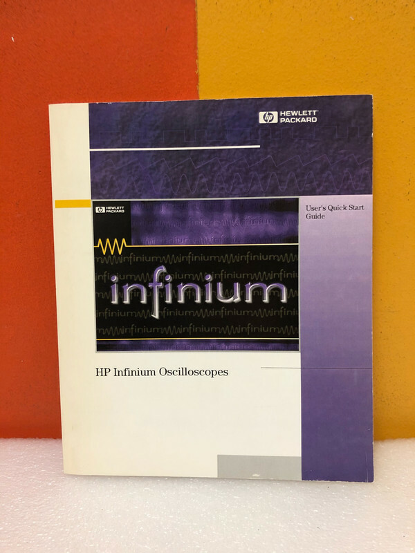 HP 54810-97026 Infinium Oscilloscopes User Quick Start Guide