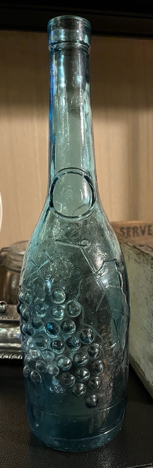 Vintage Collectible Morey Mallorca Destilerias Glass Bottle ~ Made In Spain