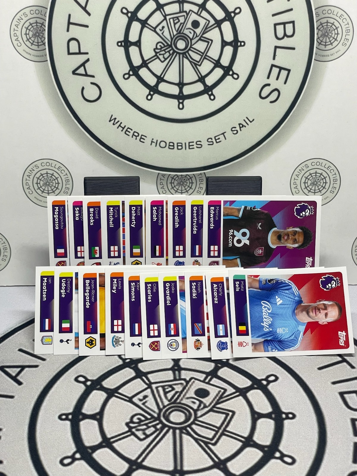 2026 Topps Premier League Stickers - Bundle of 19 Stickers