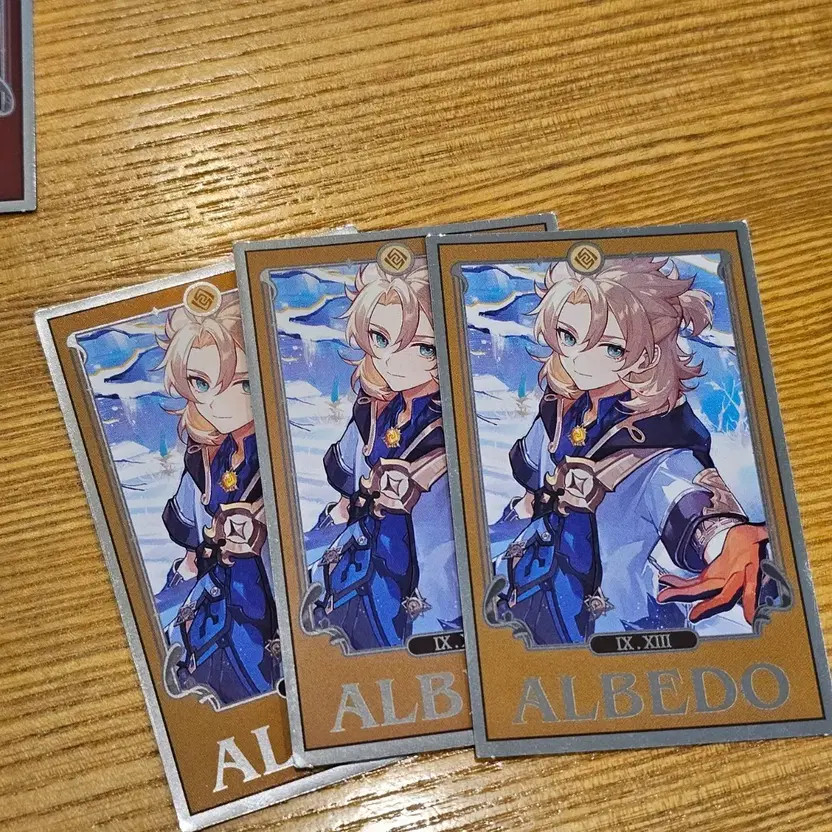 Genshin Impact HoyoLand Albedo Fortune-telling Card