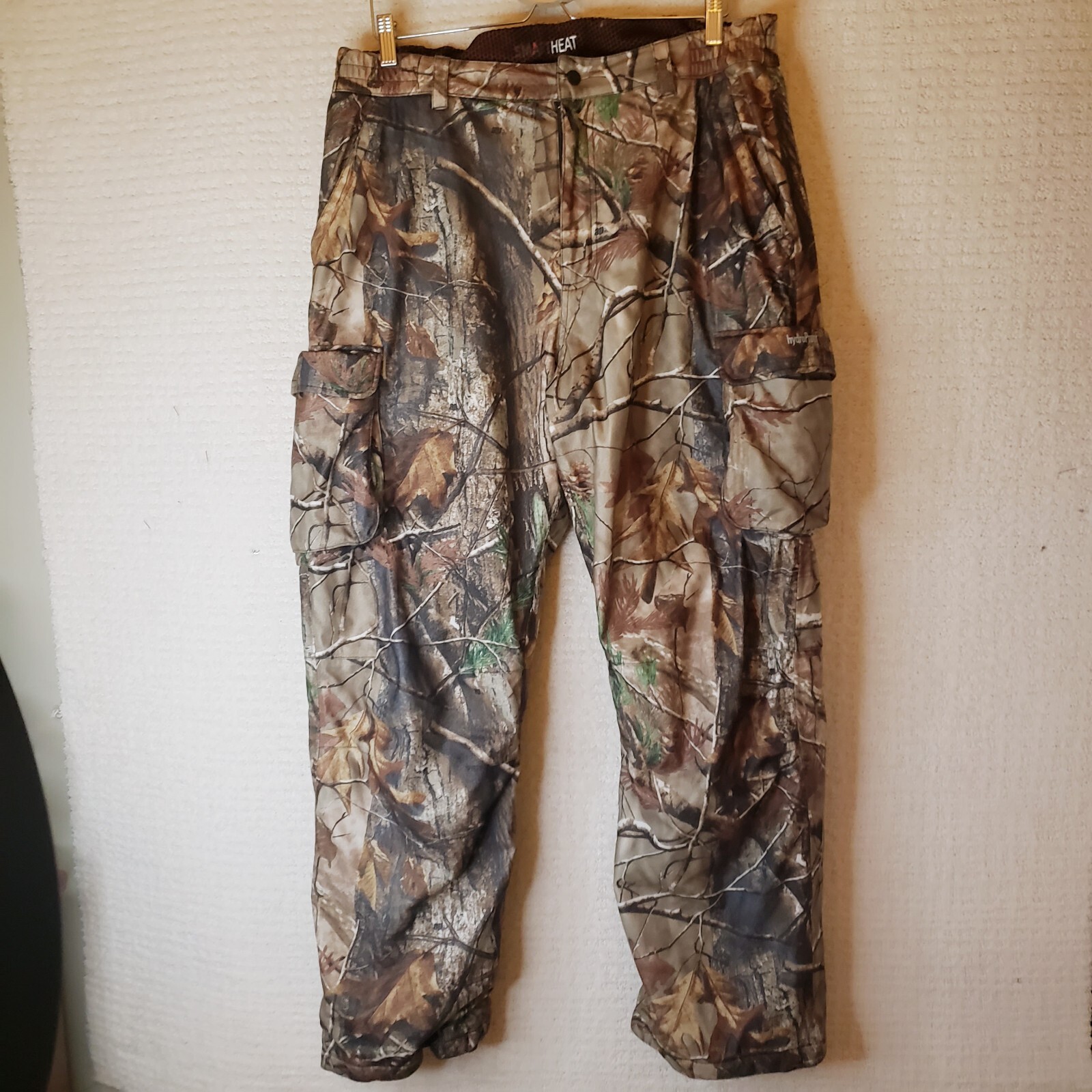 Field & Stream Smart Heat Hydroproof Realtree AP Camo Pants Men's L Insulated 