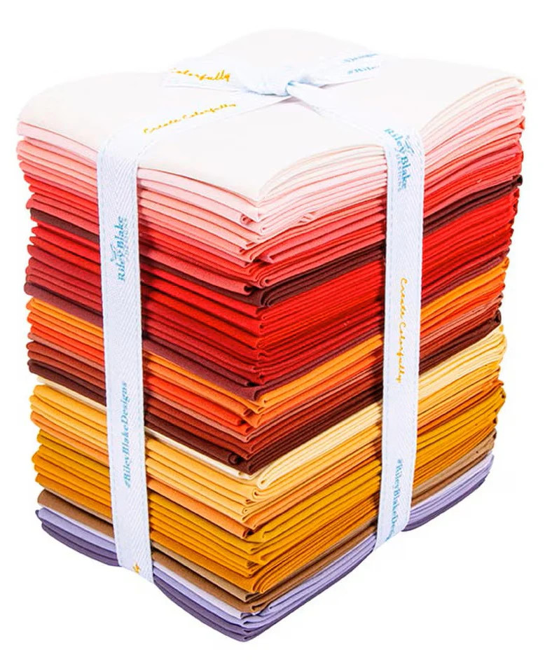 Riley Blake - Lori Holt Charming Confetti Cottons Fat Quarter Bundle - Red 36