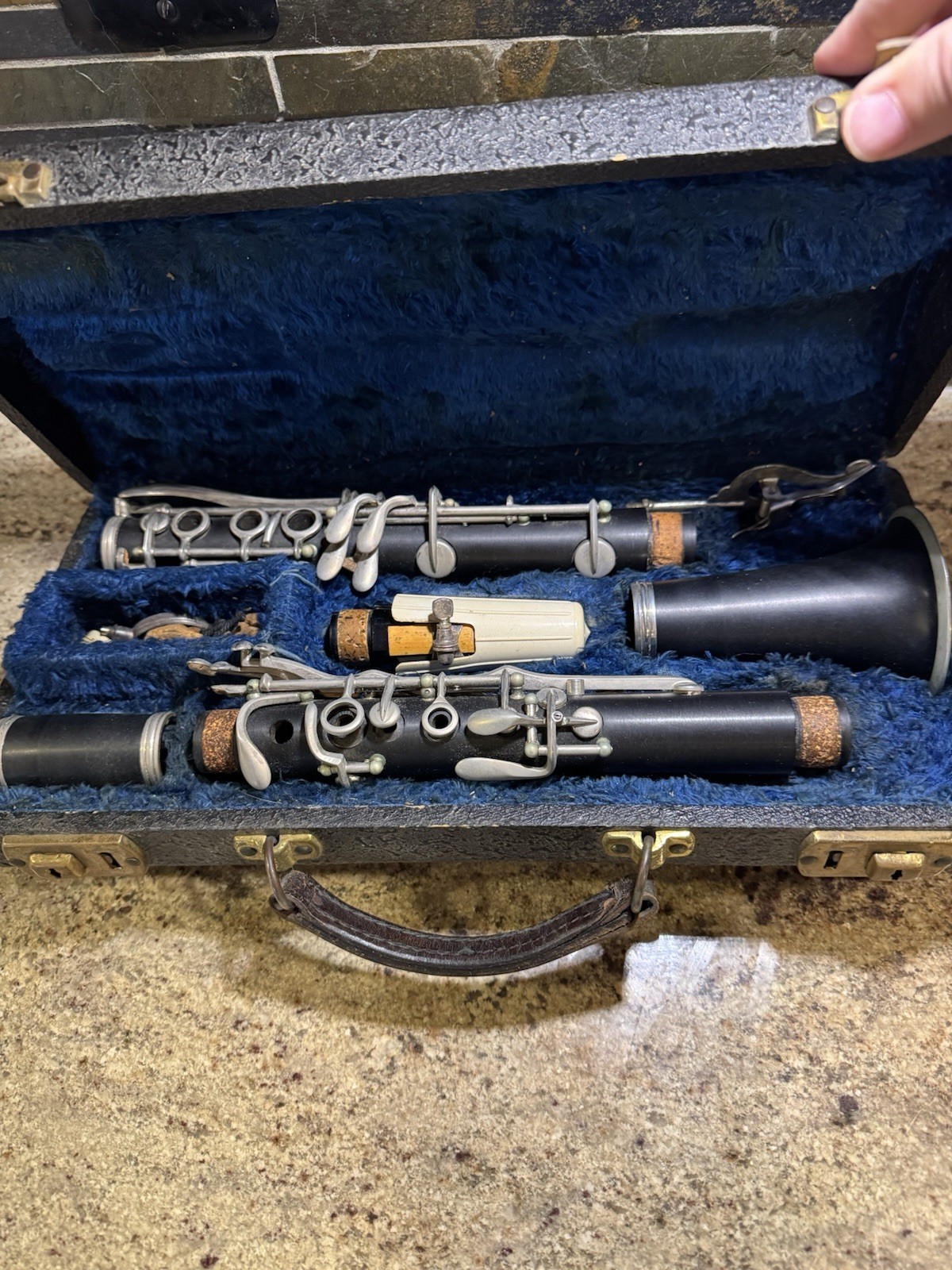 ES10 Clarinet Pan-American Vintage Elkhart Indiana 1949-50 PAN-AMERICAN & Case