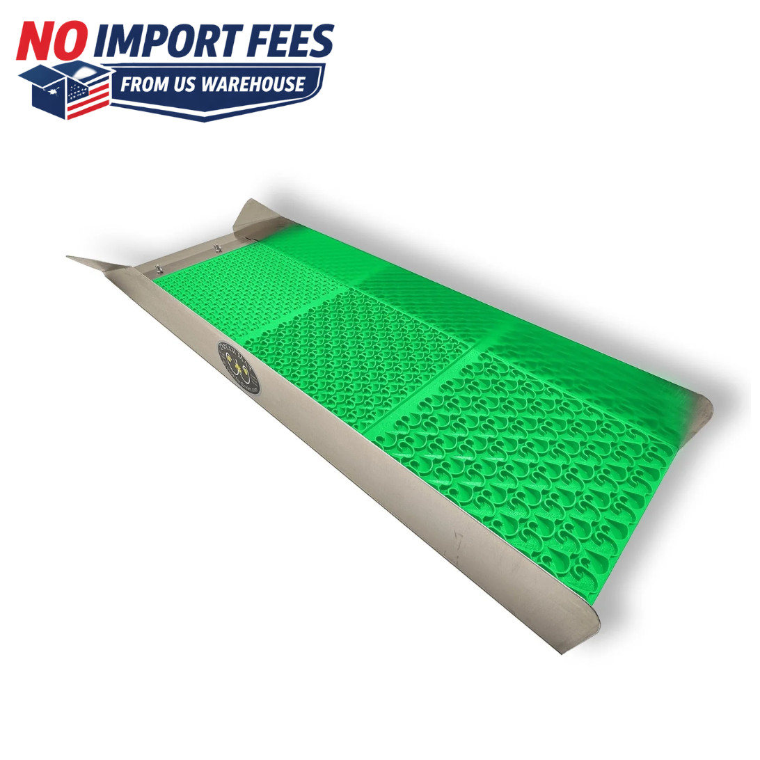 12X38 Compact Sluice Box with Combo Dream Mat | Gold Prospecting Equipment