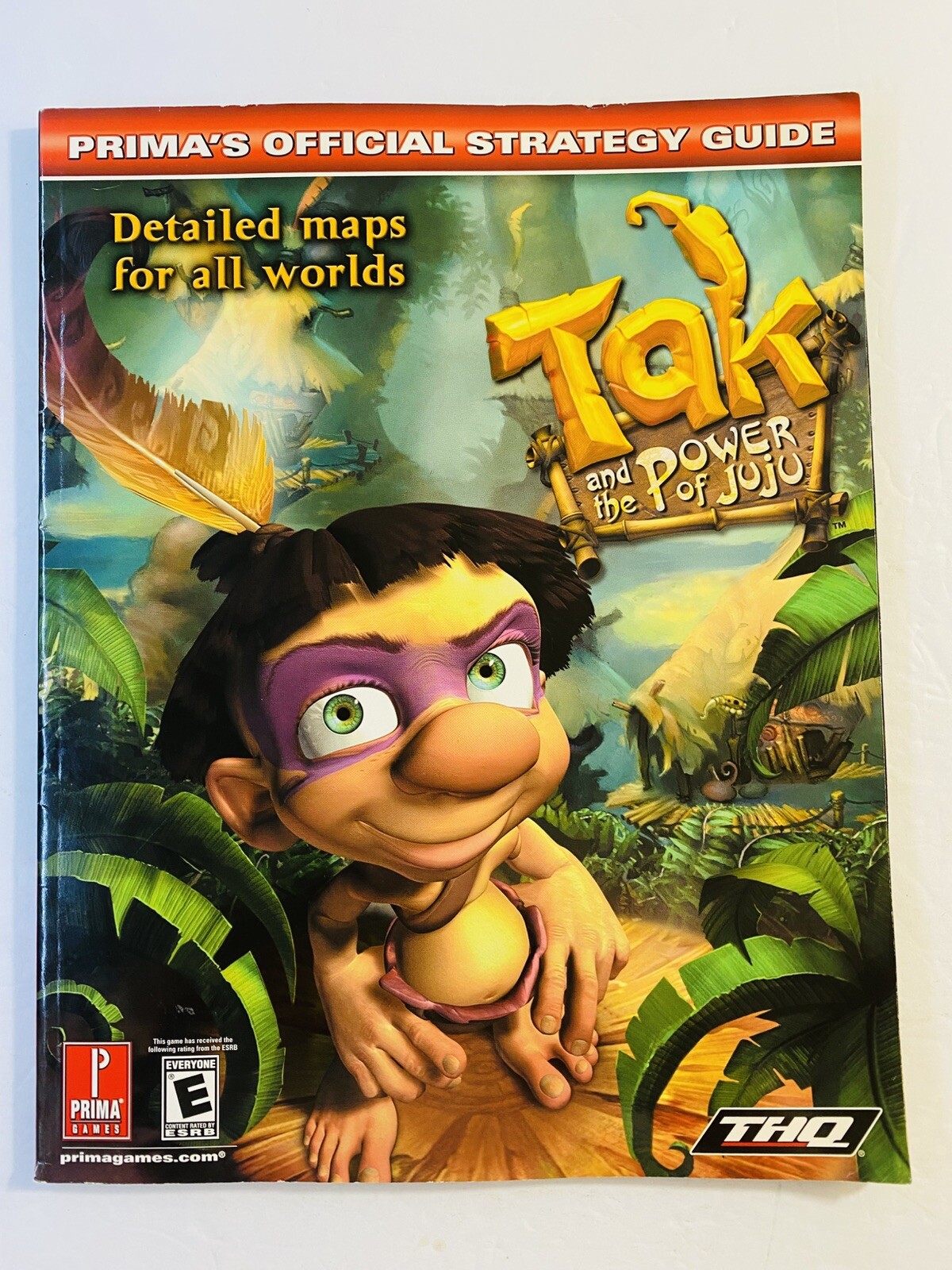 Tak and The Power Of Juju Prime’s Strategy Guide 2003 PS2 GameCube