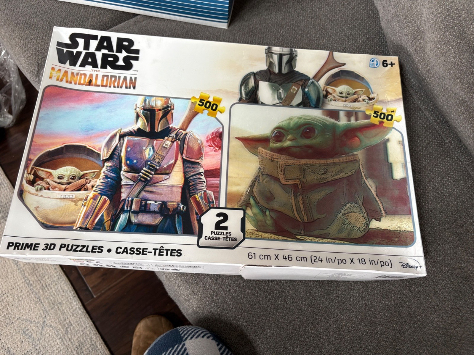 Star Wars the Mandalorian PRIME 3D Puzzles, 2-pack 500pc each